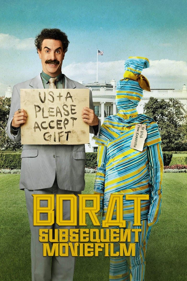Borat Subsequent Moviefilm: Delivery of Prodigious Bribe to American Regime for Make Benefit Once Glorious Nation of Kazakhstan (2020) movie - woke score, DEI themes, and editorial review on Woke or Not