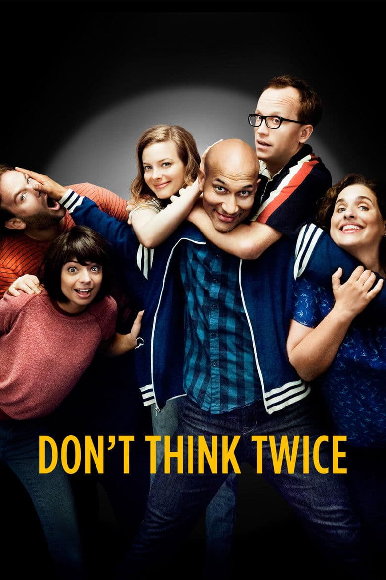 Don't Think Twice (2016) movie - woke score, DEI themes, and editorial review on Woke or Not