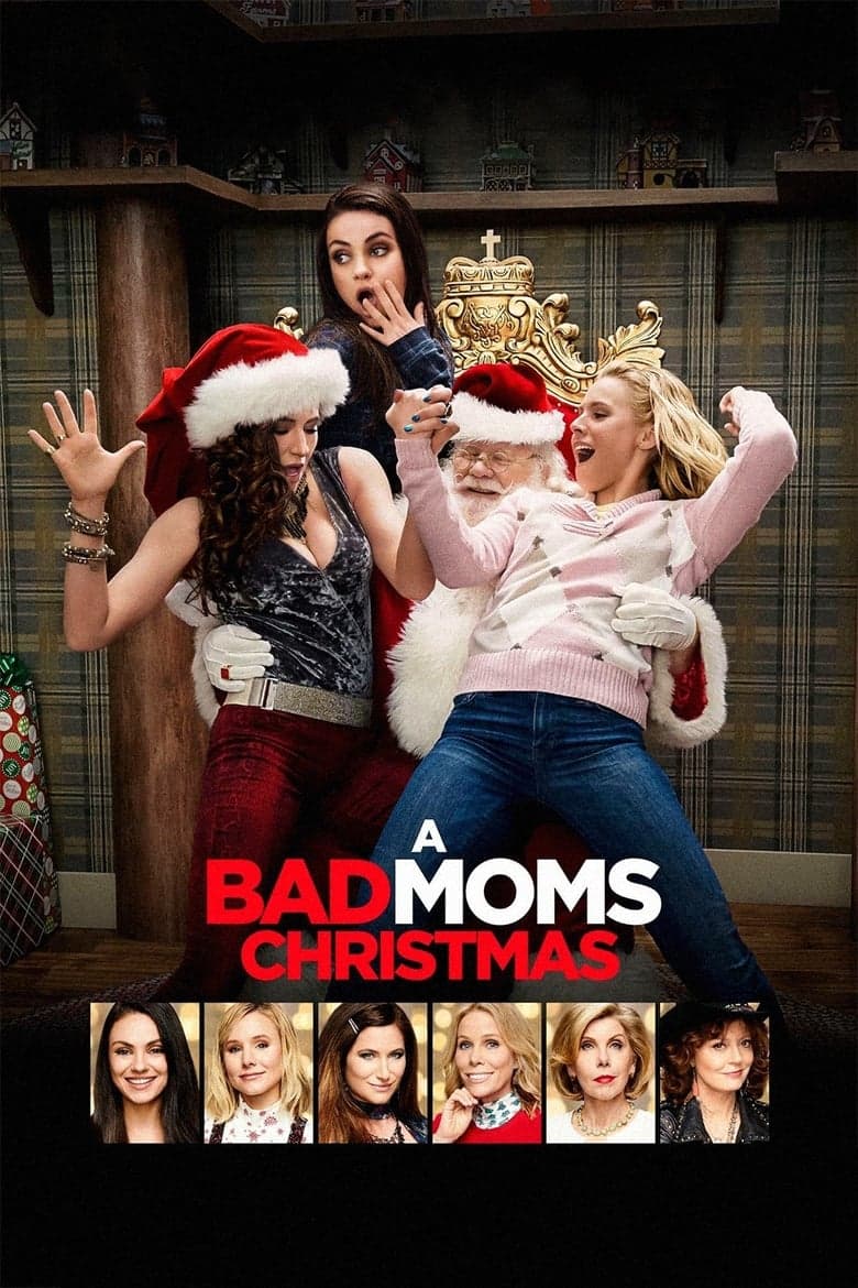 A Bad Moms Christmas (2017) movie - woke score, DEI themes, and editorial review on Woke or Not