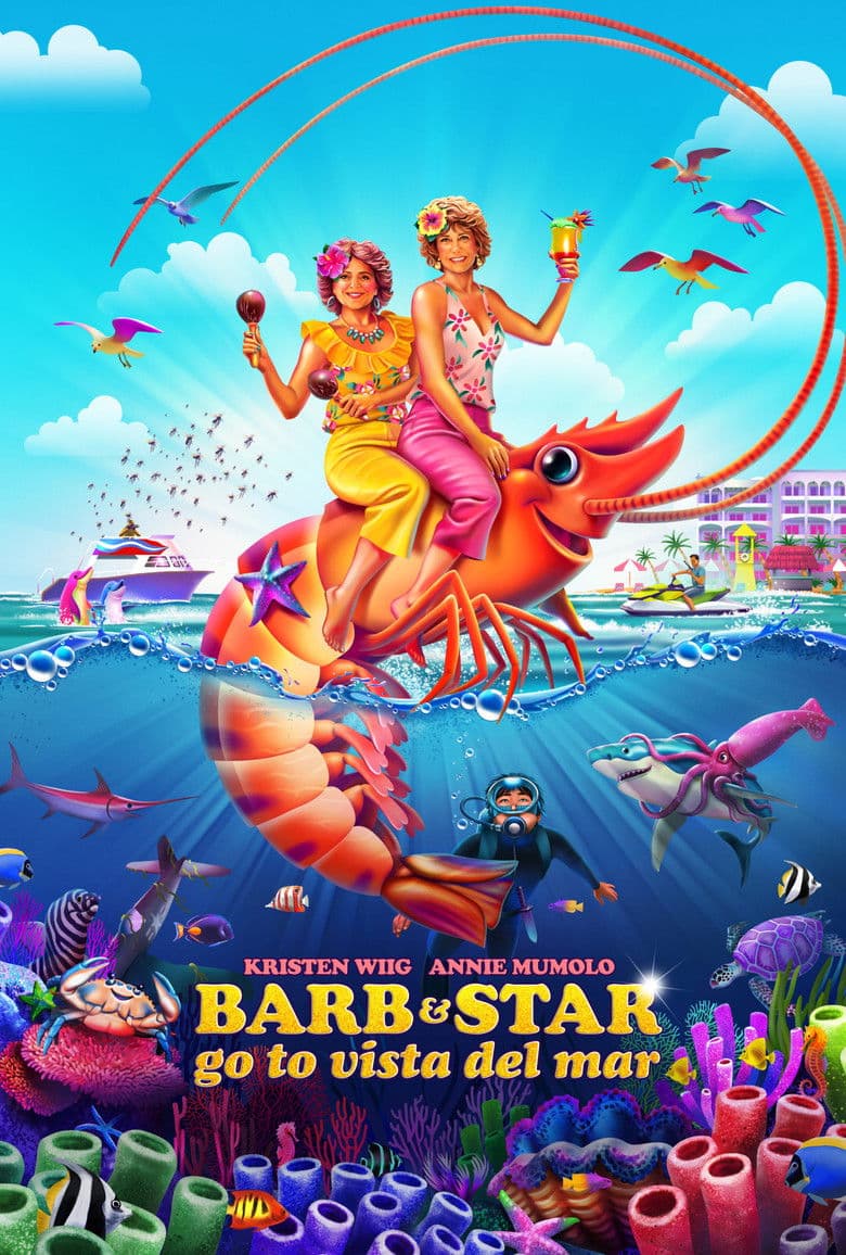 Barb & Star Go to Vista Del Mar (2021) movie - woke score, DEI themes, and editorial review on Woke or Not