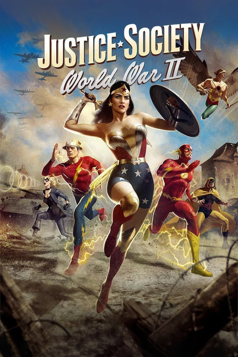 Justice Society: World War II (2021) movie - woke score, DEI themes, and editorial review on Woke or Not