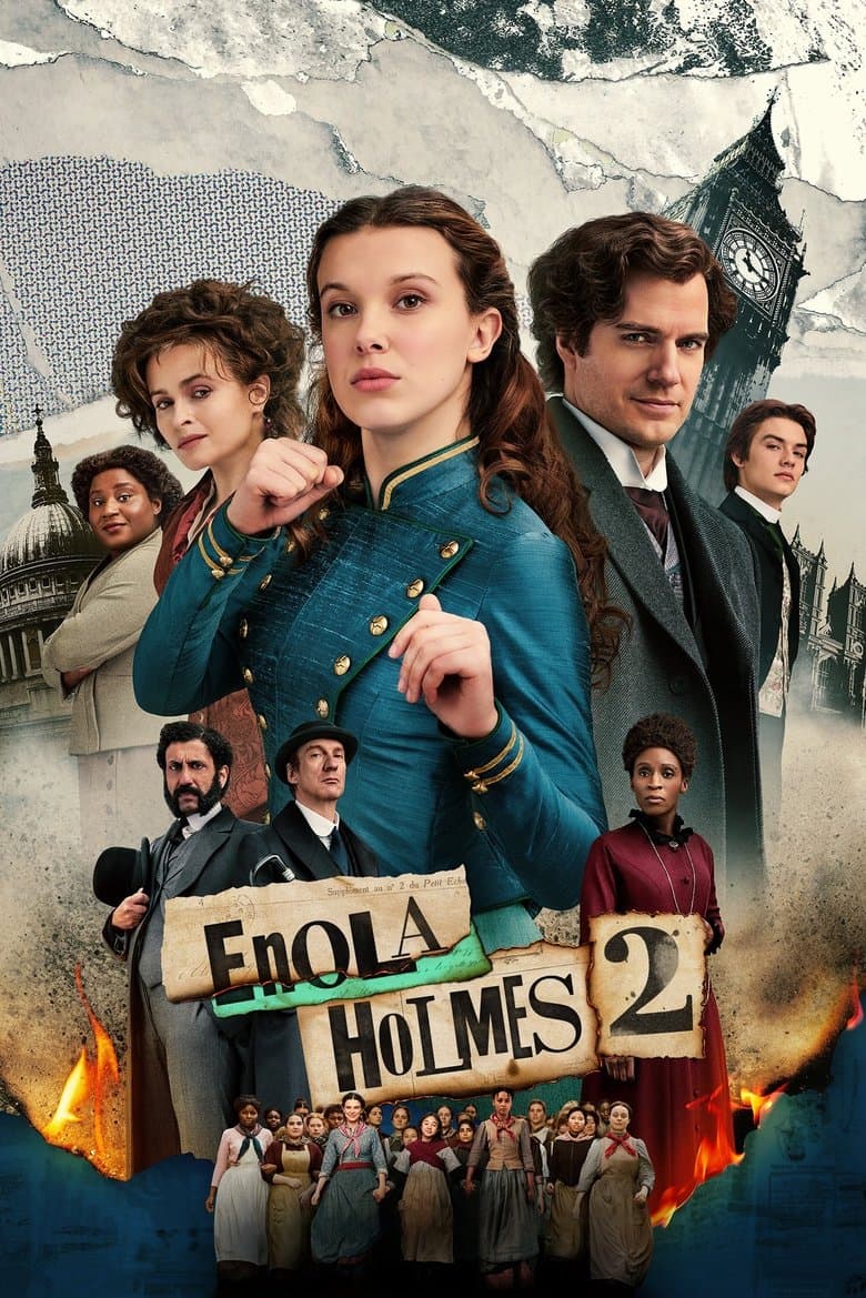 Enola Holmes 2 (2022) movie - woke score, DEI themes, and editorial review on Woke or Not
