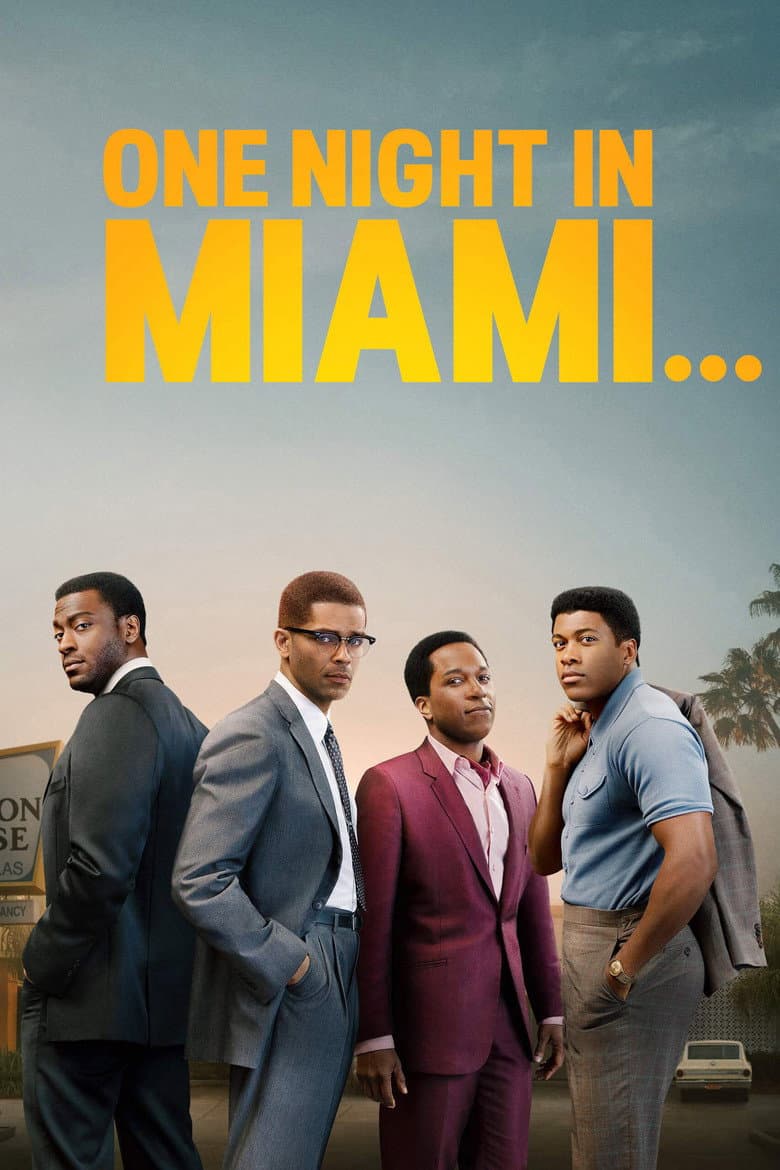 One Night in Miami... (2020) movie - woke score, DEI themes, and editorial review on Woke or Not