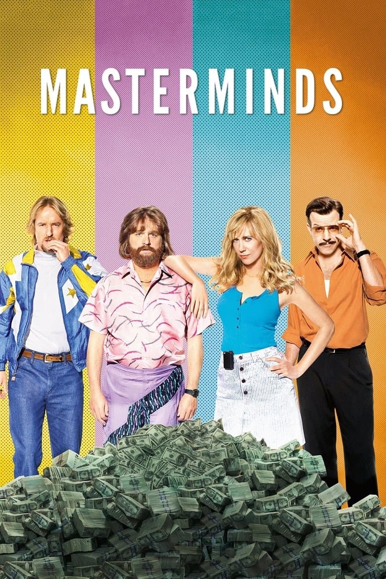 Masterminds (2016) movie - woke score, DEI themes, and editorial review on Woke or Not