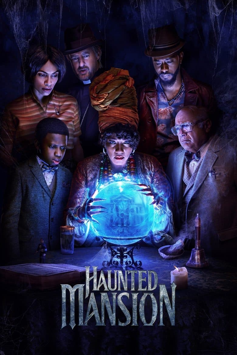 Haunted Mansion (2023) movie - woke score, DEI themes, and editorial review on Woke or Not