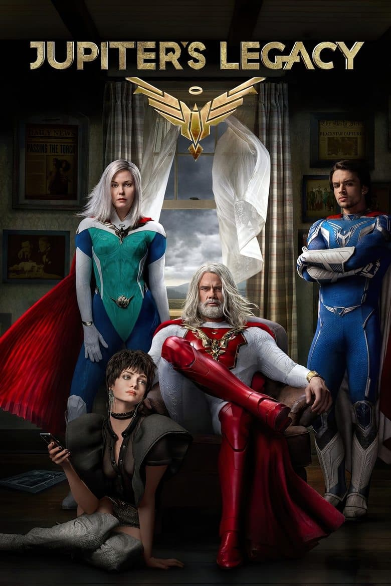 Jupiter's Legacy (2021) tv show - woke score, DEI themes, and editorial review on Woke or Not