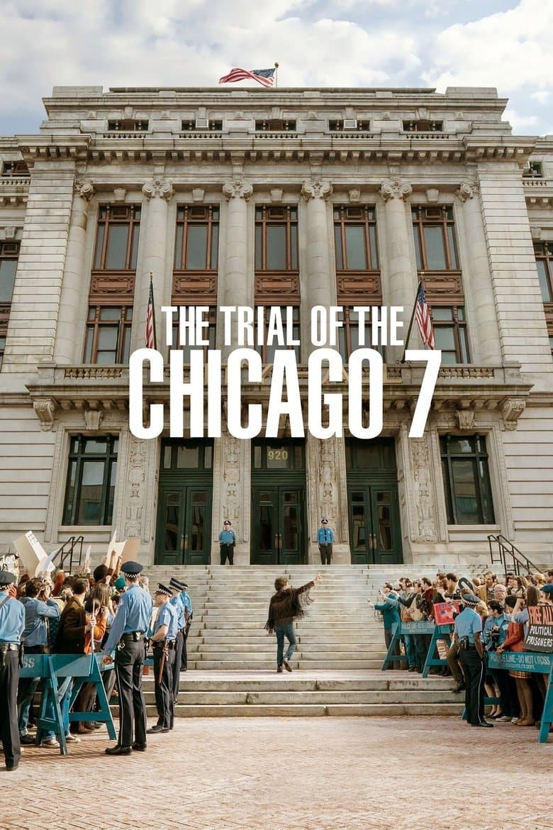 The Trial of the Chicago 7 (2020) movie - woke score, DEI themes, and editorial review on Woke or Not