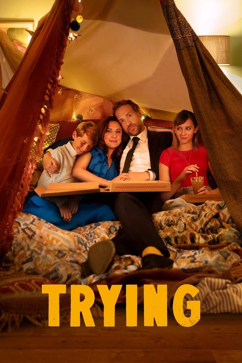 Trying (2020) tv show - woke score, DEI themes, and editorial review on Woke or Not