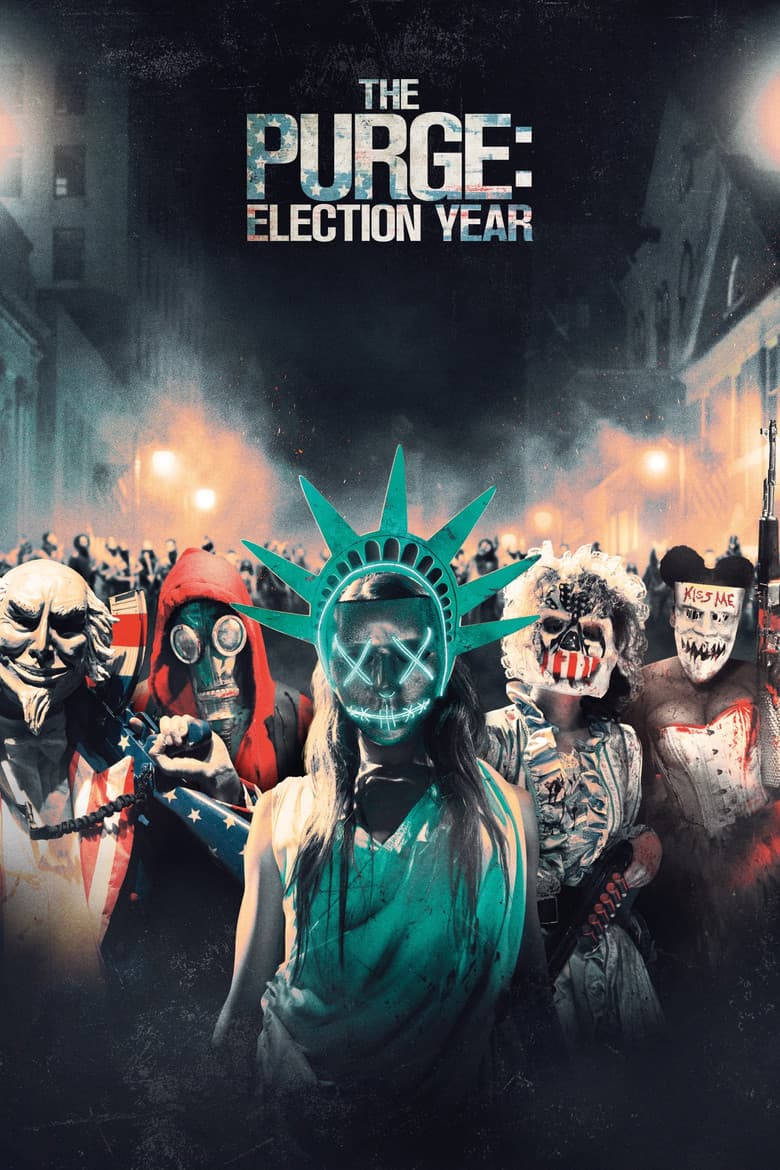 The Purge: Election Year (2016) movie - woke score, DEI themes, and editorial review on Woke or Not