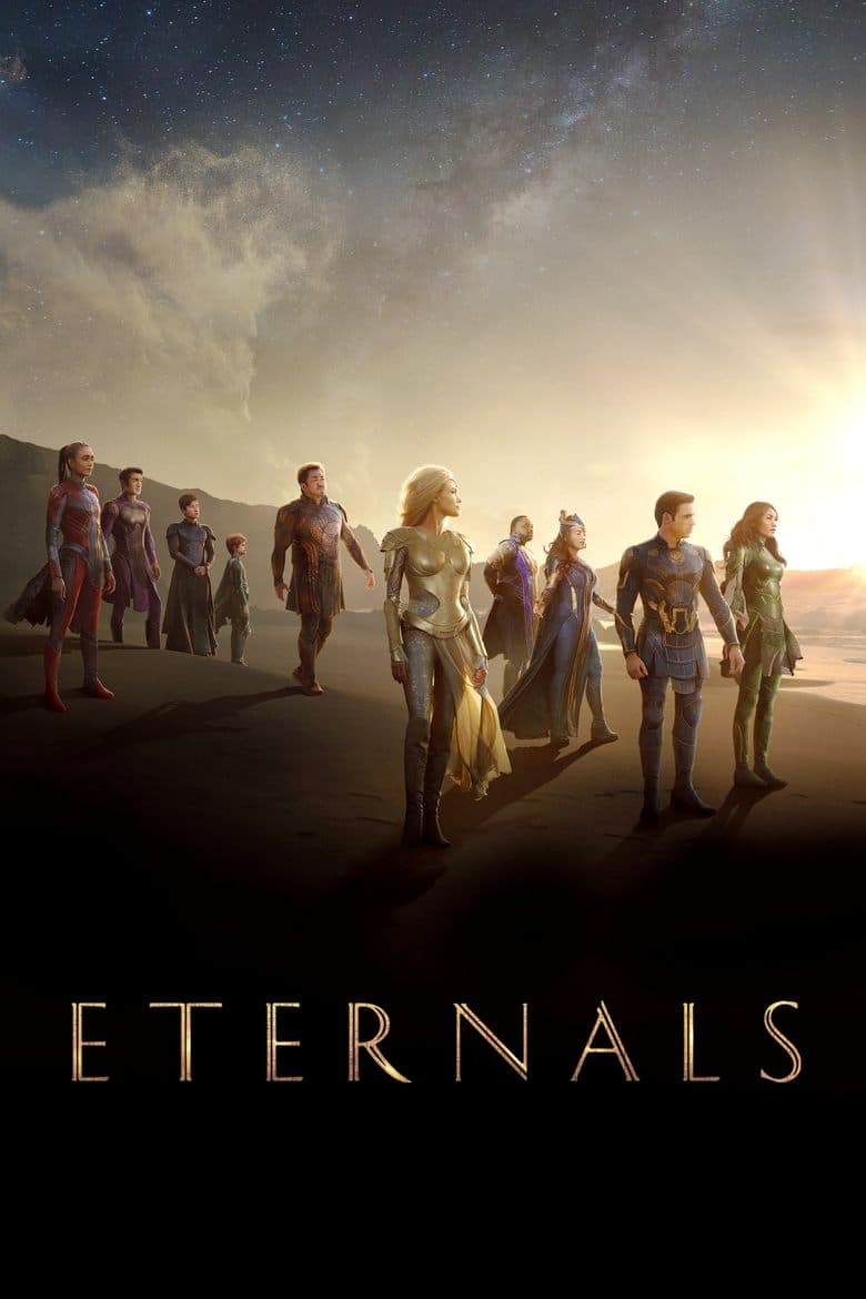 Eternals (2021) movie - woke score, DEI themes, and editorial review on Woke or Not