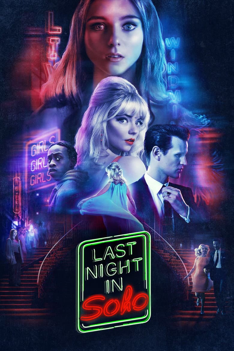 Last Night in Soho (2021) movie - woke score, DEI themes, and editorial review on Woke or Not