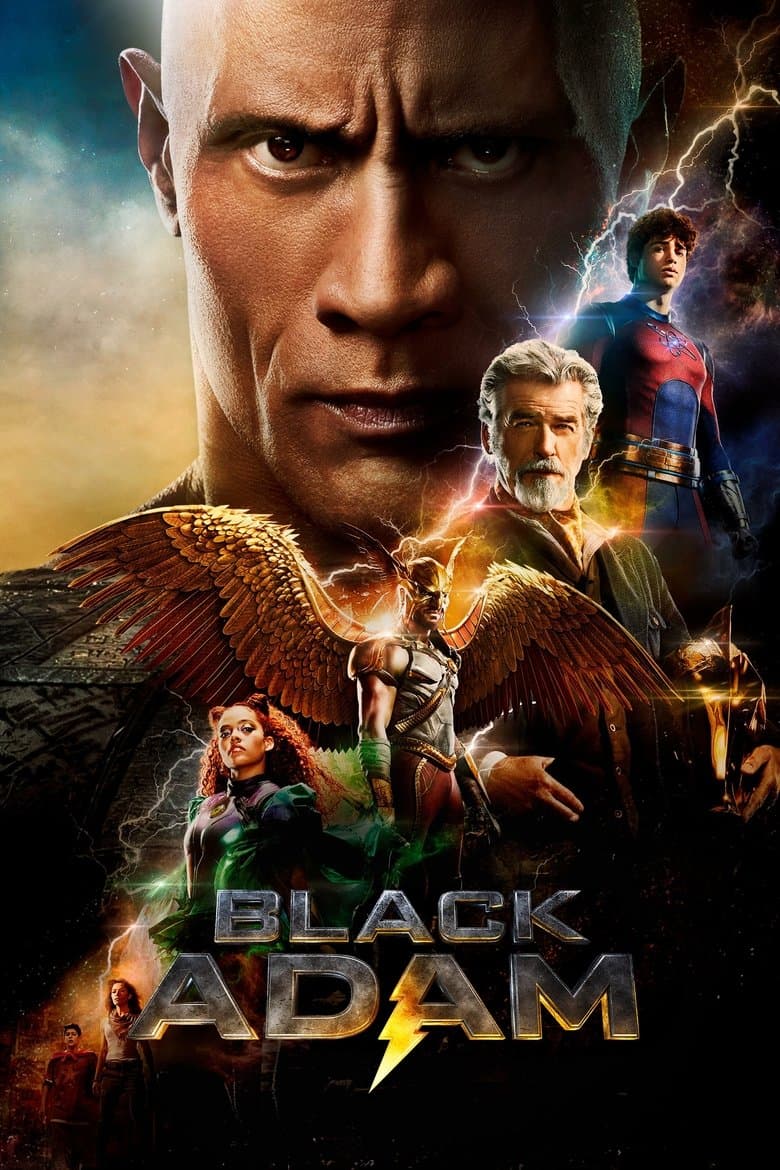 Black Adam (2022) movie - woke score, DEI themes, and editorial review on Woke or Not