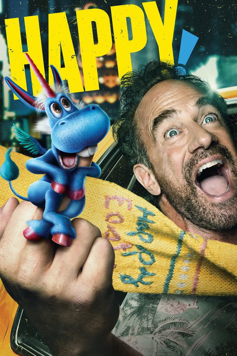 HAPPY! (2017) tv show - woke score, DEI themes, and editorial review on Woke or Not