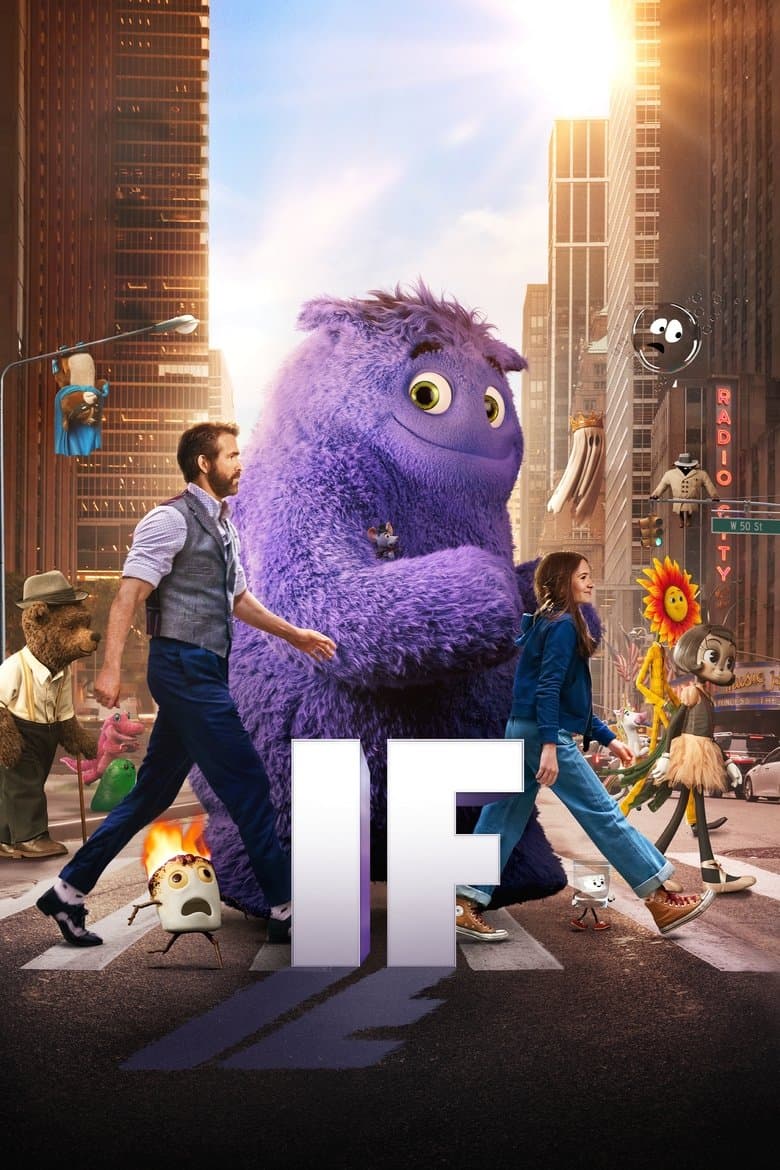 IF (2024) movie - woke score, DEI themes, and editorial review on Woke or Not