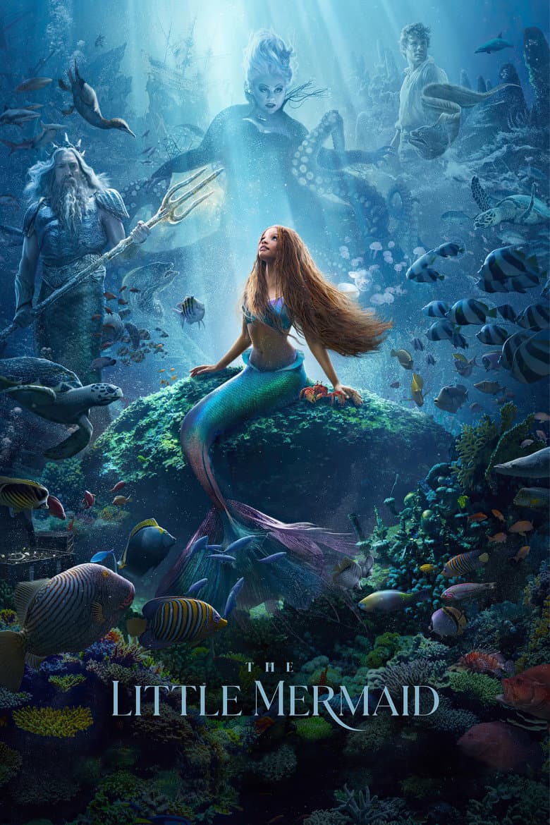 The Little Mermaid (2023) movie - woke score, DEI themes, and editorial review on Woke or Not